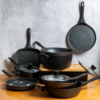 ESTIA ΤΗΓΑΝΙ PANCAKE MAGMA ΑΝΤΙΚΟΛΛΗΤΙΚΟ ΠΡΕΣΣΑΡΙΣΤΟΥ ΑΛΟΥΜΙΝΙΟΥ 26cm