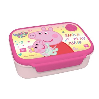 Διακάκης Peppa Pig Σετ Πλαστικό Φαγητοδοχείο 800ml & Πλαστικό Παγούρι 500ml 000482859