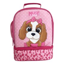 Διακάκης Must Σχολική Τσάντα Φαγητού Puppy Ροζ 000587295