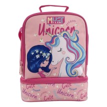 Διακάκης Must Σχολική Τσάντα Φαγητού Unicorn Ροζ 000587221