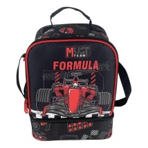 Διακάκης Must Σχολική Τσάντα Φαγητού Formula Μαύρη 000587233