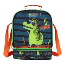 Διακάκης Must Σχολική Τσάντα Φαγητού Cool Dino Πράσινη 000587681