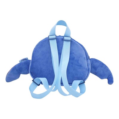 Διακάκης Must Τσάντα Πλάτης Λούτρινη Stitch Μπλε 000565893
