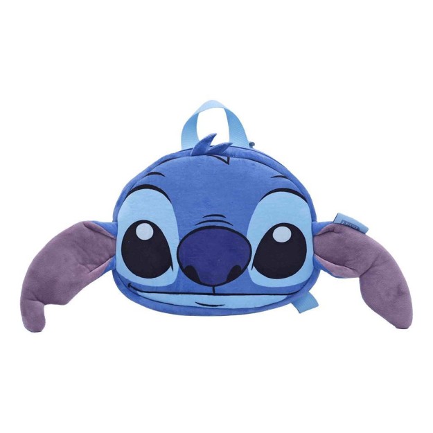 Διακάκης Must Τσάντα Πλάτης Λούτρινη Stitch Μπλε 000565893