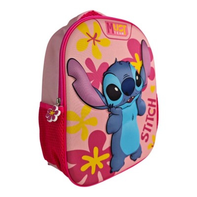 Διακάκης Must Σχολική Τσάντα Νηπιαγωγείου Ροζ Stitch 000565945