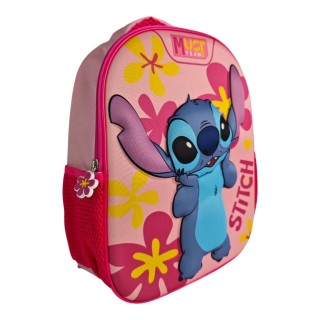 Διακάκης Must Σχολική Τσάντα Νηπιαγωγείου Ροζ Stitch 000565945