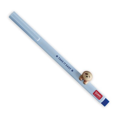 Legami Milano Lovely Friends Στυλό Gel Γαλάζιο με Μπλε Μελάνι Sloth