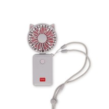 Legami Milano Good Vibes Mini Fan Rechargable Kitty Γκρι FAN0005
