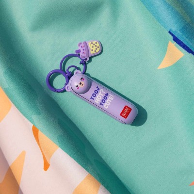 Legami Milano Good Vibes Mini Fan With Light Teddy Λιλά FAN0008