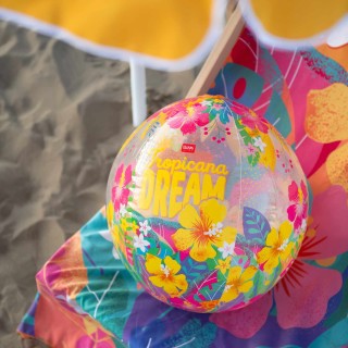 Legami Milano Good Vibes Glitter Beach Ball ''Tropicana Dream'' 40cm BB0014