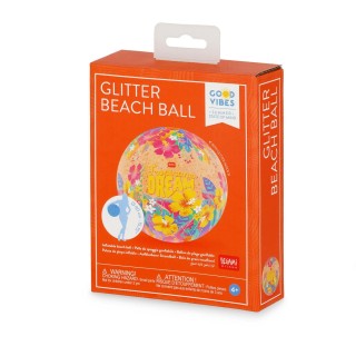 Legami Milano Good Vibes Glitter Beach Ball ''Tropicana Dream'' 40cm BB0014