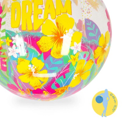 Legami Milano Good Vibes Glitter Beach Ball ''Tropicana Dream'' 40cm BB0014