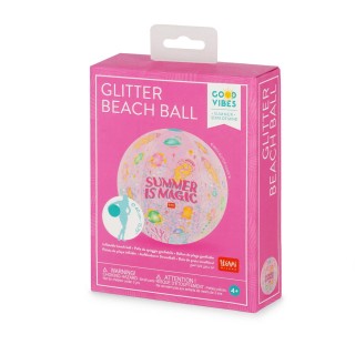 Legami Milano Good Vibes Glitter Beach Ball ''Summer Is Magic'' 40cm BB0013