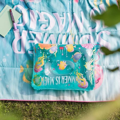 Legami Milano Good Vibes Inflatable Pillow ''Summer Is Magic'' 37x30cm IP0016