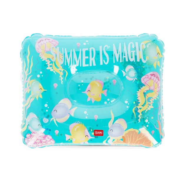 Legami Milano Good Vibes Inflatable Pillow ''Summer Is Magic'' 37x30cm IP0016