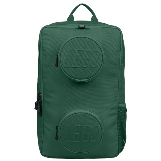 LEGO® BRICK 1X2 ΣΑΚΙΔΙΟ ΠΛΑΤΗΣ ΣΚΟΥΡΟ ΠΡΑΣΙΝΟ - 20204B-0141
