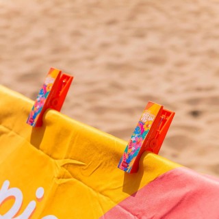 Legami Milano Good Vibes Beach Towel Clips ''Tropicana Dream'' CLI0003
