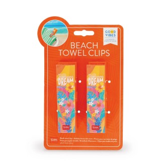 Legami Milano Good Vibes Beach Towel Clips ''Tropicana Dream'' CLI0003