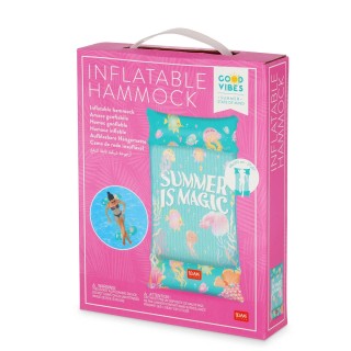 Legami Milano Good Vibes Inflatable Hammock ''Summer Is Magic'' BHAM0005