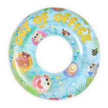 Legami Milano Good Vibes Inflatable Maxi Ring for Swimming Pool ''Out Of Office'' SWIM0019