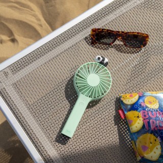 Legami Milano Good Vibes Mini Fan With Base Panda MDF0001