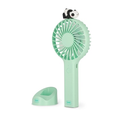 Legami Milano Good Vibes Mini Fan With Base Panda MDF0001