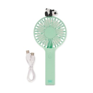 Legami Milano Good Vibes Mini Fan With Base Panda MDF0001