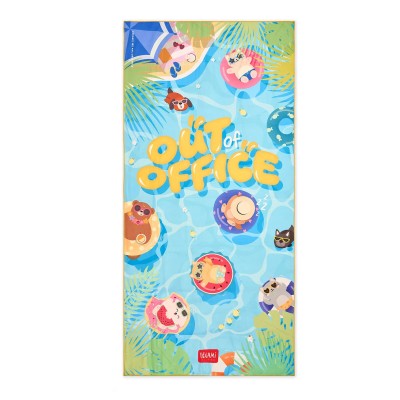 Legami Milano Good Vibes Beach Towel ''Out Of Office'' BT0037