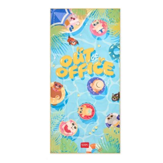 Legami Milano Good Vibes Beach Towel ''Out Of Office'' BT0037
