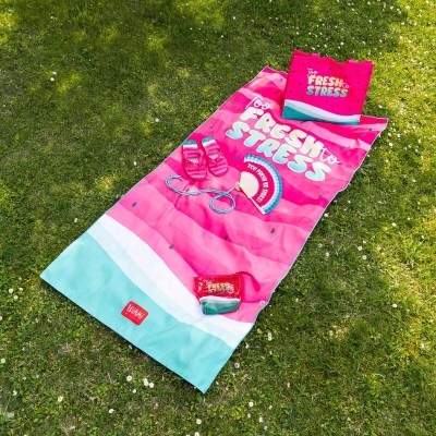 Legami Milano Good Vibes Beach Towel ''Too Fresh To Stress'' BT0038