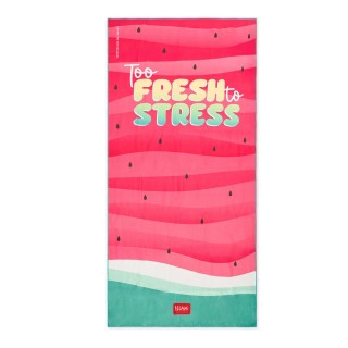 Legami Milano Good Vibes Beach Towel ''Too Fresh To Stress'' BT0038