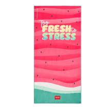 Legami Milano Good Vibes Beach Towel ''Too Fresh To Stress'' BT0038