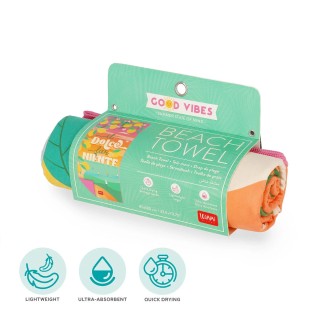 Legami Milano Good Vibes Beach Towel ''Il Dolce Far Niente'' BT0040