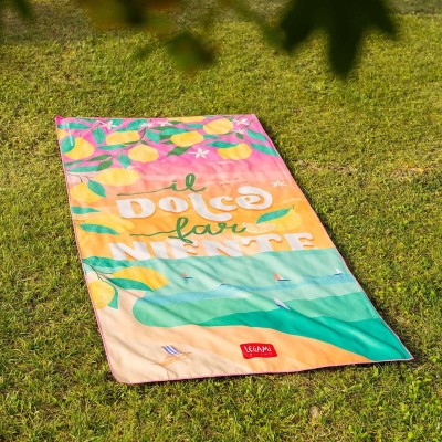Legami Milano Good Vibes Beach Towel ''Il Dolce Far Niente'' BT0040