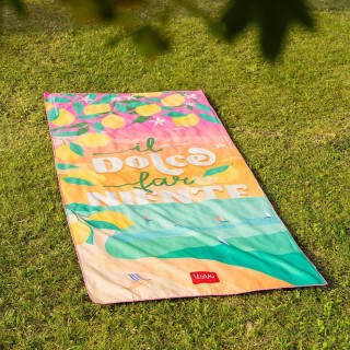 Legami Milano Good Vibes Beach Towel ''Il Dolce Far Niente'' BT0040