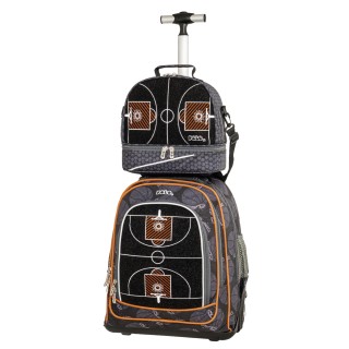 Polo Trolley Orbit Σχολική Τσάντα Τρόλεϊ Δημοτικού Μαύρη Μπάσκετ 9-65-056-8423