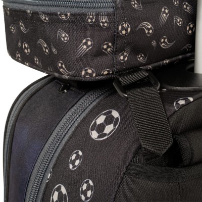 Polo Trolley Orbit Σχολική Τσάντα Τρόλεϊ Δημοτικού Μαύρη Ποδόσφαιρο 9-65-056-8424