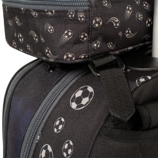 Polo Trolley Orbit Σχολική Τσάντα Τρόλεϊ Δημοτικού Μαύρη Ποδόσφαιρο 9-65-056-8424