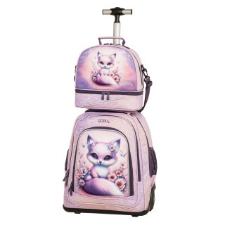 Polo Trolley Orbit Σχολική Τσάντα Τρόλεϊ Δημοτικού Ροζ Αλεπού 9-65-056-8425