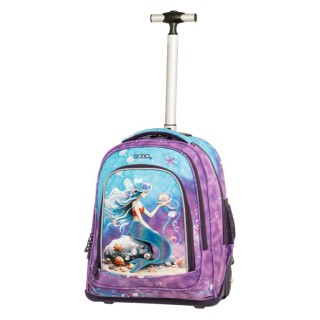 Polo Trolley Orbit Σχολική Τσάντα Τρόλεϊ Δημοτικού Μωβ Γοργόνα 9-65-056-8426