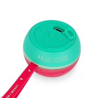Legami Milano Good Vibes Water Resistant Wireless Speaker Watermelon WSP0001