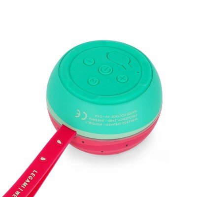 Legami Milano Good Vibes Water Resistant Wireless Speaker Watermelon WSP0001