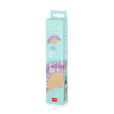 Legami Milano Folding Fan Daisy Βεντάλια Λιλά FFAN0001