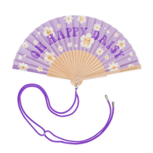 Legami Milano Folding Fan Daisy Βεντάλια Λιλά FFAN0001