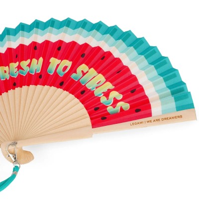 Legami Milano Folding Fan Watermelon Βεντάλια Φούξια FFAN0002