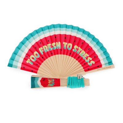 Legami Milano Folding Fan Watermelon Βεντάλια Φούξια FFAN0002