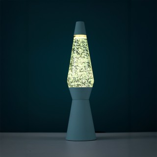 I-Total Διακοσμητικό Φωτιστικό Glitter Lamp Τιρκουάζ XL2984