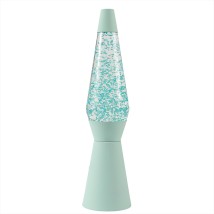 I-Total Διακοσμητικό Φωτιστικό Glitter Lamp Τιρκουάζ XL2984