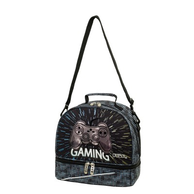 Polo Lunch Bag Kid's Fun II Ισοθερμικό Τσαντάκι Φαγητού Μαύρο 9-71-003-8421