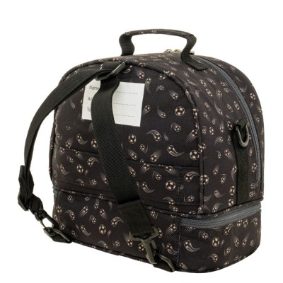 Polo Lunch Bag Kid's Fun II Ισοθερμικό Τσαντάκι Φαγητού Μαύρο 9-71-003-8424
